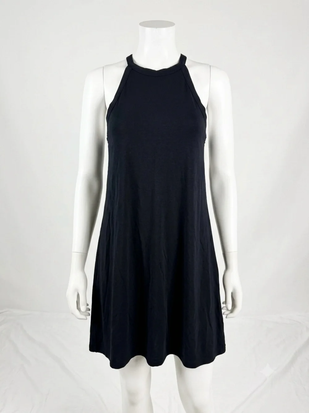 Old Navy Black Halter Midi Dress